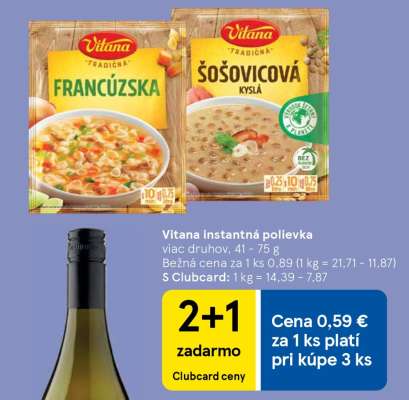 Vitana instantná polievka