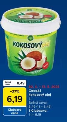 Coco24 kokosový olej
