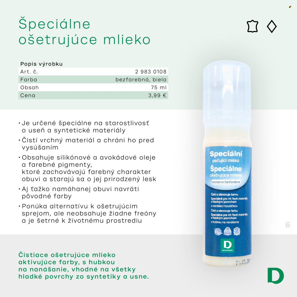 Leták Deichmann.