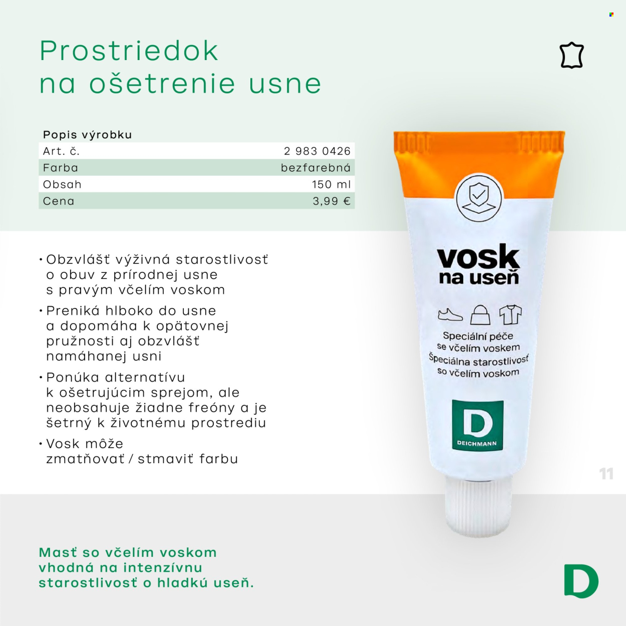 Leták Deichmann.