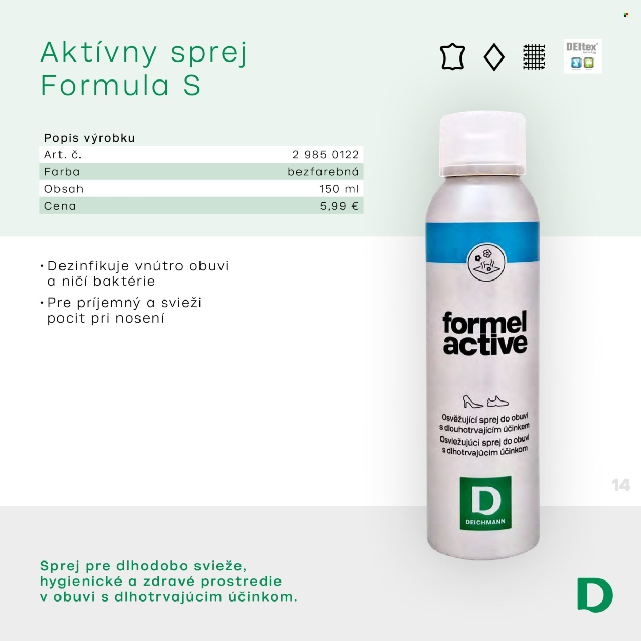 Leták Deichmann.