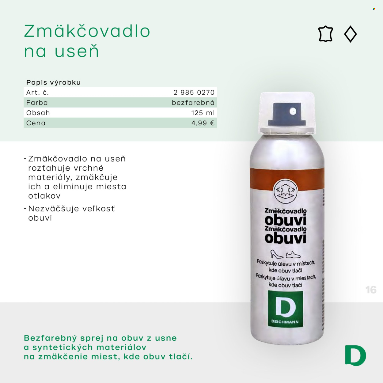 Leták Deichmann.