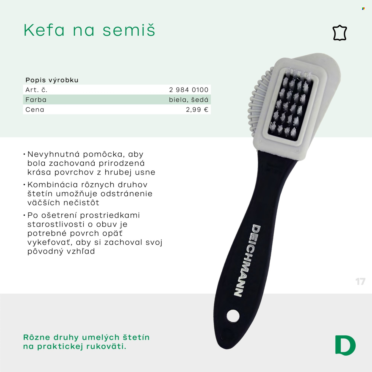 Leták Deichmann.