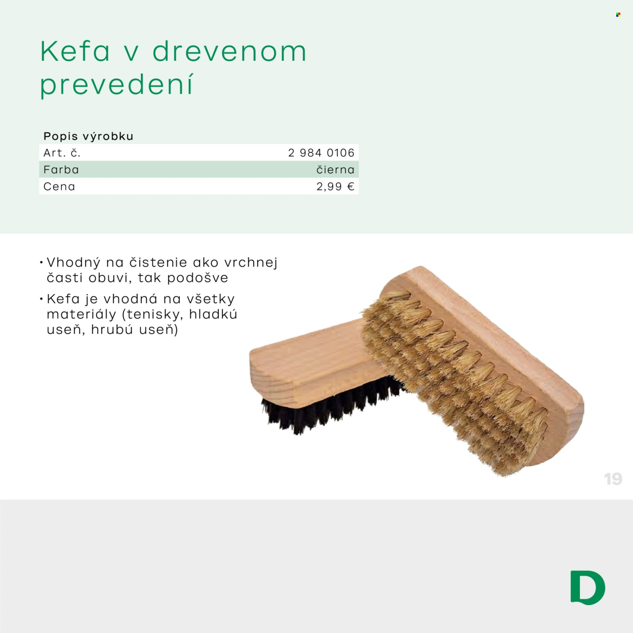 Leták Deichmann.