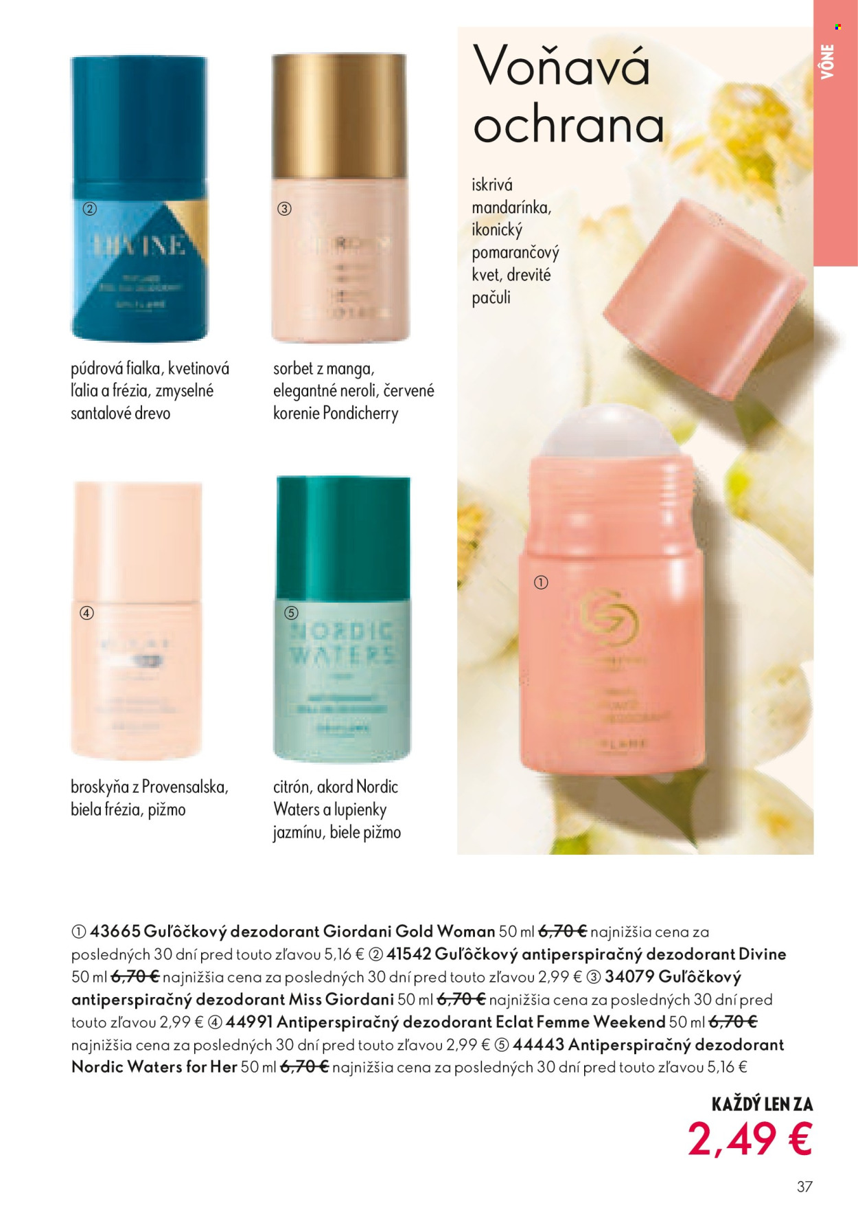 Leták Oriflame - 25.5.2025 - 14.6.2025.