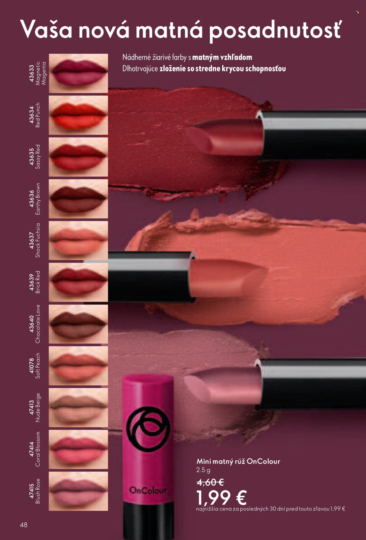 Leták Oriflame - 25.5.2025 - 14.6.2025.