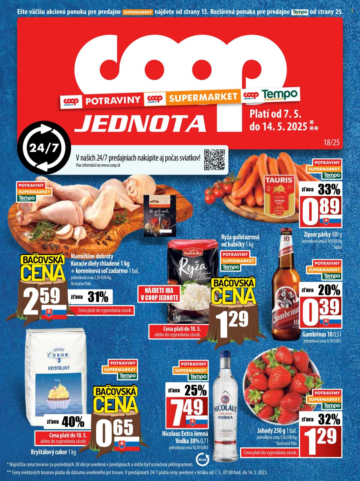 Leták COOP Jednota - 7.5.2025 - 14.5.2025.