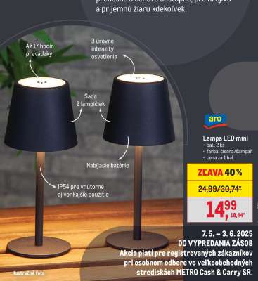 Lampa LED mini