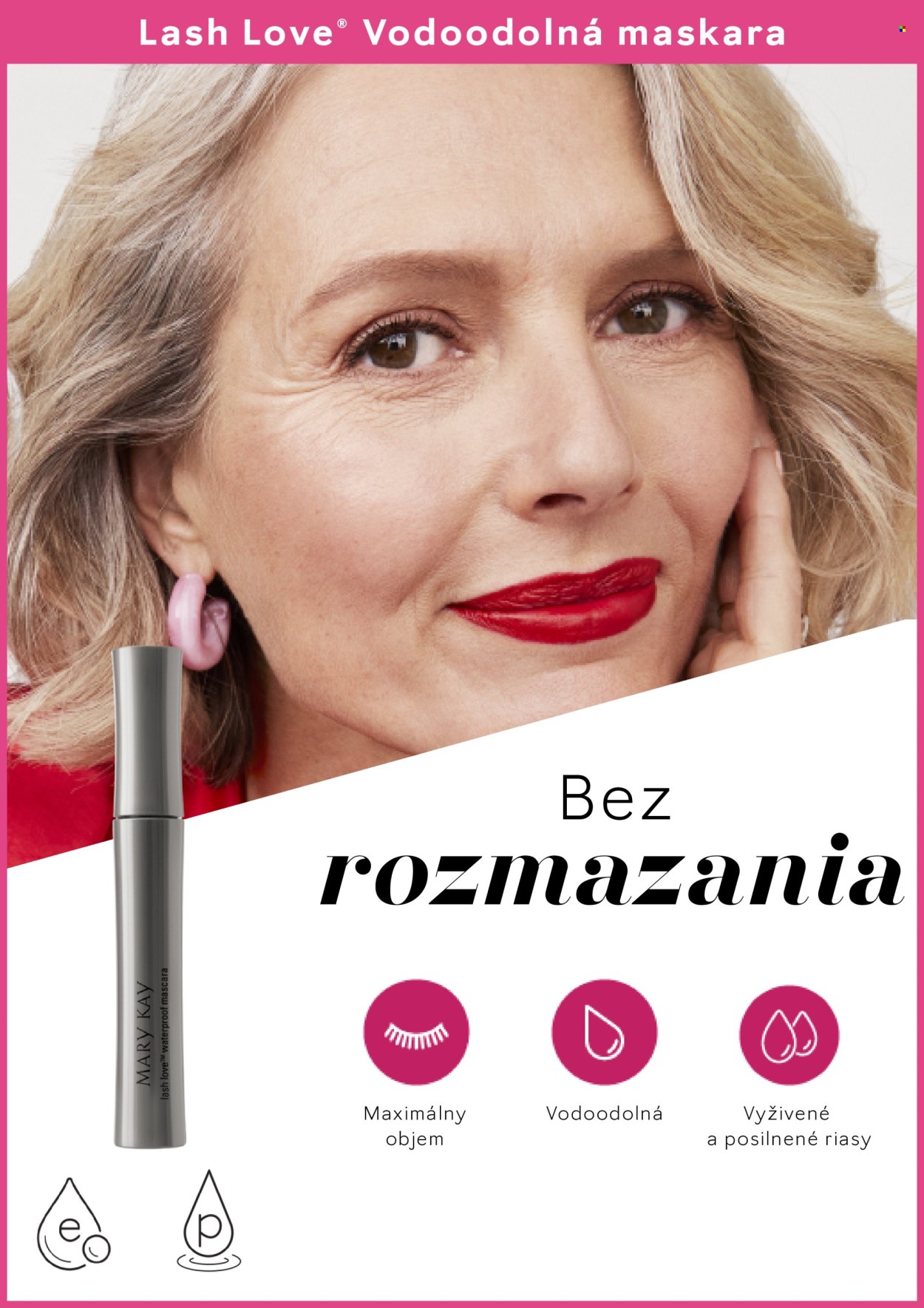 Leták Mary Kay.
