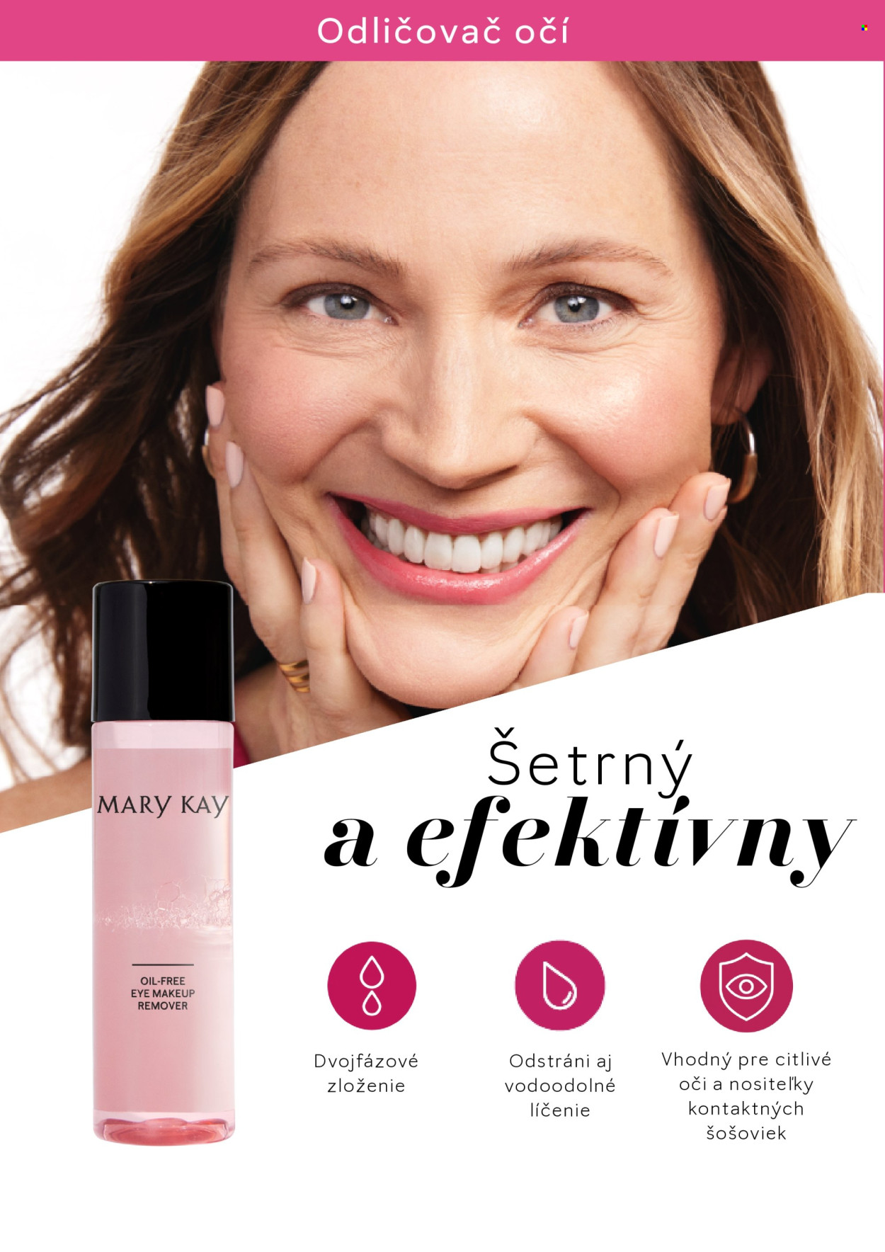 Leták Mary Kay.