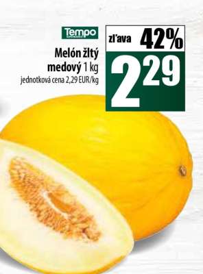 Melón žltý medový 1 kg