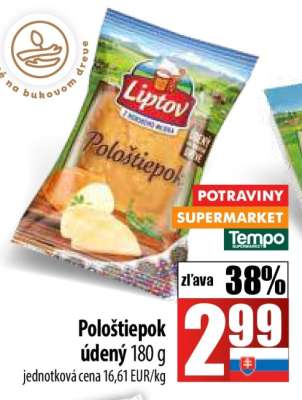 Pološtiepok údený 180 g