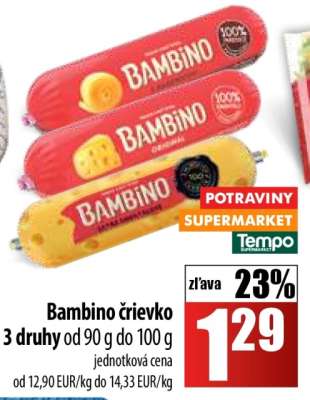 BAMBINO ČRIEVKO