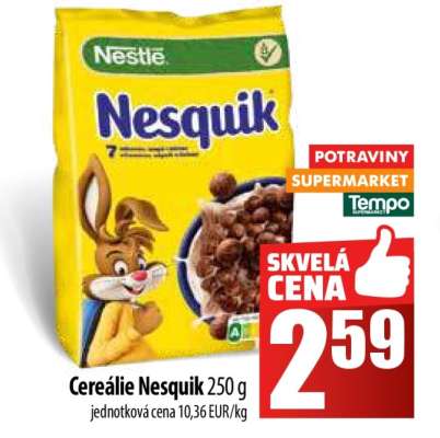 Cereálie Nesquik 250 g