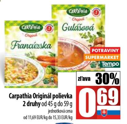 CARPATHIA ORIGINAL POLIEVKA