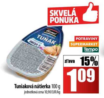 Tuniaková nátierka 100 g