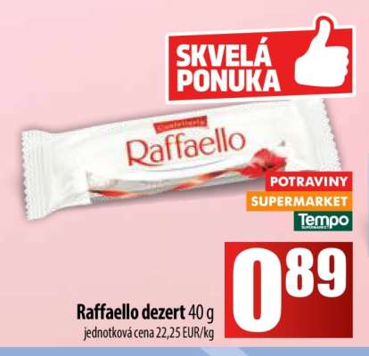 Raffaello dezert 40 g