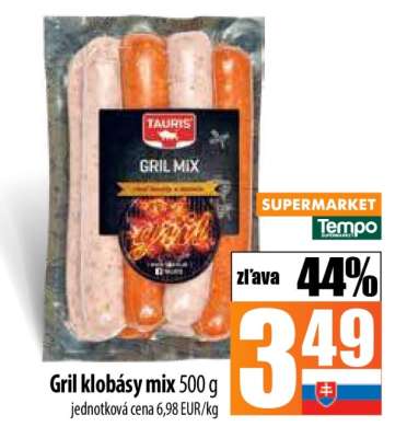 Gril klobásy mix