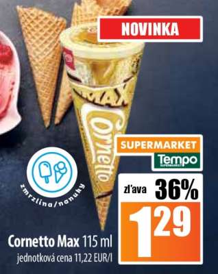 Cornetto Max 115 ml