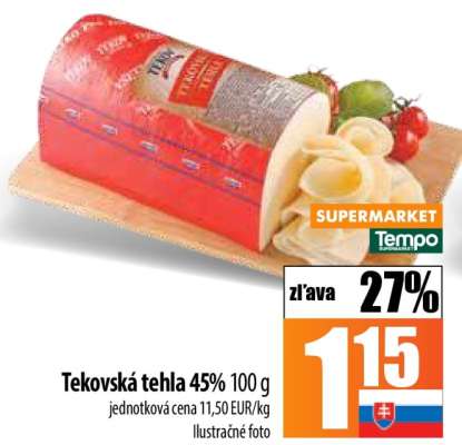 Tekovská tehla 45% 100 g