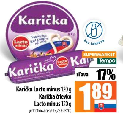 KARIČKA Lacto minus