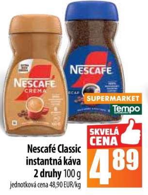 Nescafé Classic instantní káva