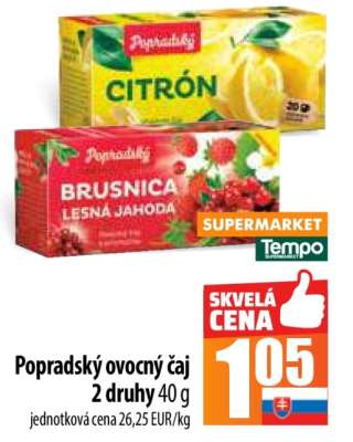 POPRADSKÝ OVOCNÝ ČAJ