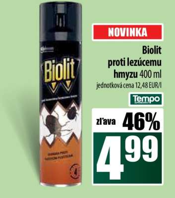 Biolit proti lezúcemu hmyzu 400 ml