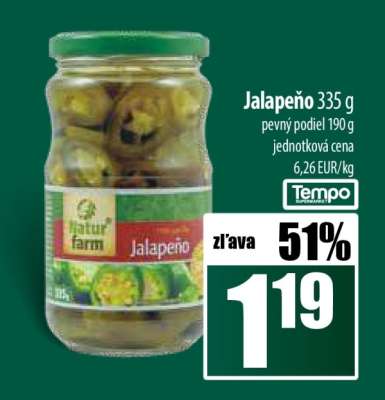 Jalapeño 335 g