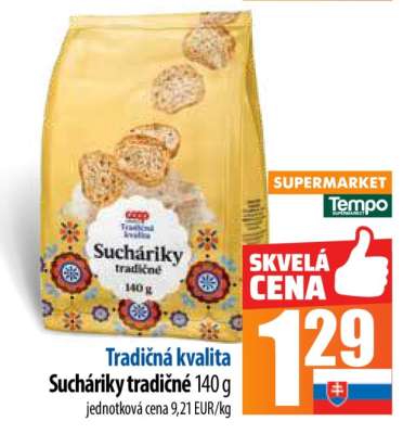 Sucháriky tradičné 140 g