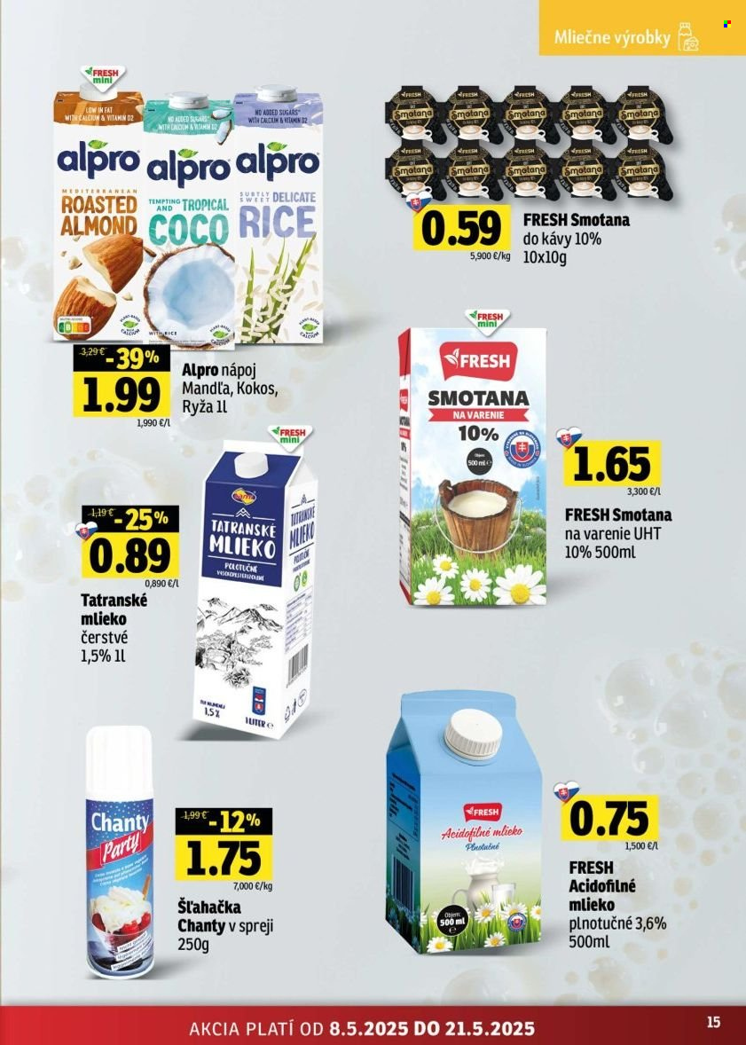 Leták FRESH - 8.5.2025 - 21.5.2025.