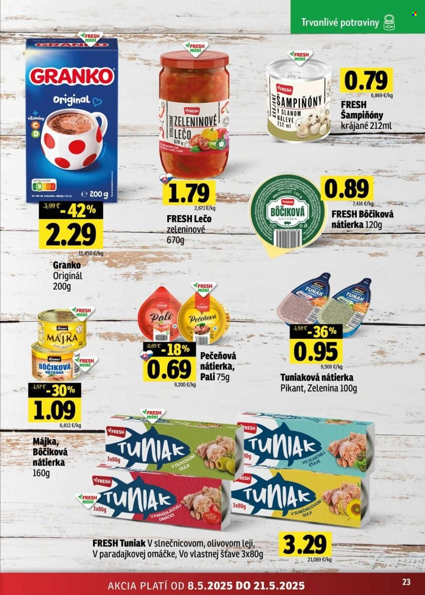 Leták FRESH - 8.5.2025 - 21.5.2025.