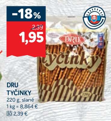 DRU TYČINKY