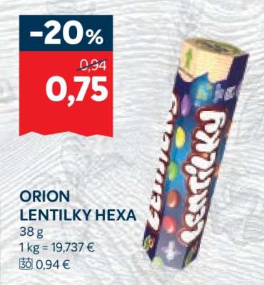 ORION LENTILKY HEXA