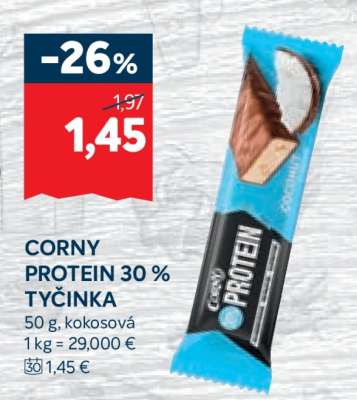CORNY PROTEIN 30 % TYČINKA