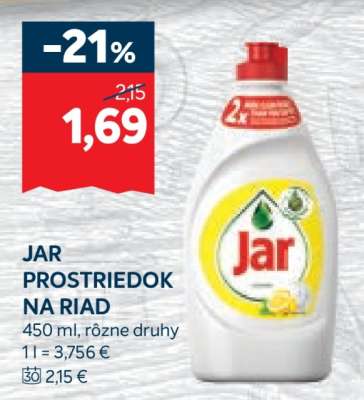 JAR PROSTRIEDOK NA RIAD