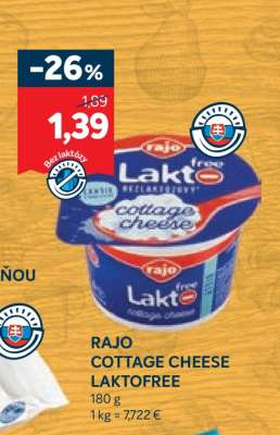 RAJO Cottage cheese laktofree