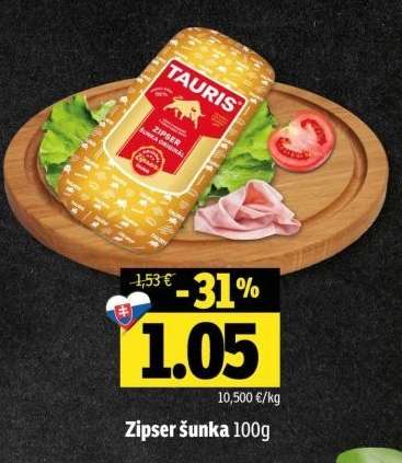 Zipser šunka 100g