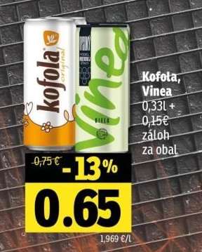 Kofola, Vinea