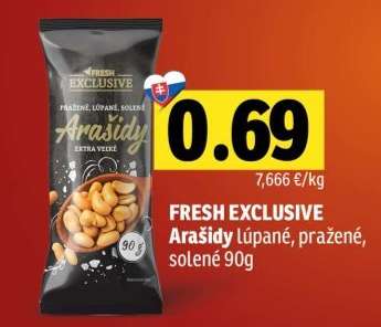 FRESH EXCLUSIVE Arašídy