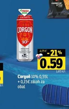Corgoň 10% 0,55l
