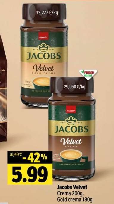Jacobs Velvet