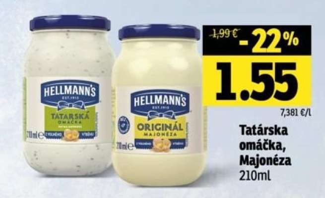 Tatarská omáčka/ Majonéza