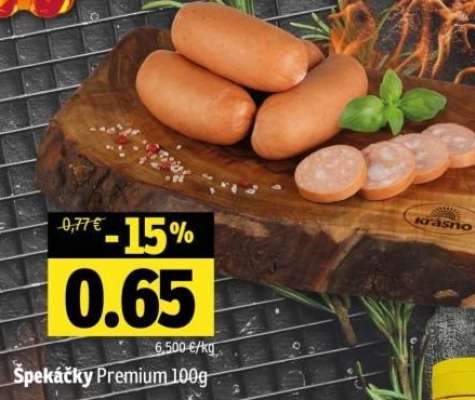 Špekáčky Premium 100g