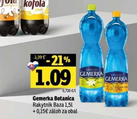 Gemerka Botanica Rakytník Baza