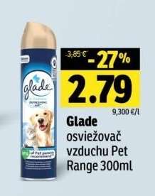 Glade osviežovač vzduchu Pet Range 300ml