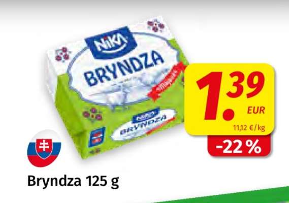 Bryndza 125 g