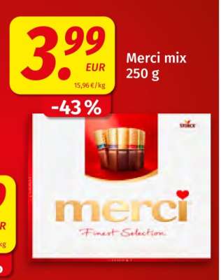 Merci mix 250 g