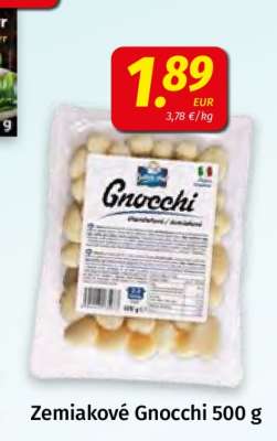Zemiakové Gnocchi 500 g