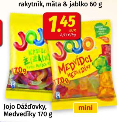 Jojo Dáždovky, Medvídky